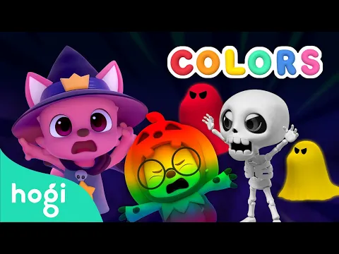 Download MP3 Learn Colors with Halloween Hogi 🎃｜Halloween Songs｜Halloween for Kids｜Pinkfong Hogi