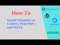 How to Install Virtualmin on CentOS 7 With PHP 7 and NGINX
