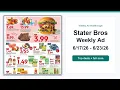 Stater Bros Weekly Ad 26 - 26 Best Deals