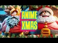 4K Santa Goes Super Saiyan Anime Icons Donning the Red Suit