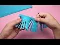 💐I Turned Paper Into Beautiful Lavender Flowers 🌿 Easy DIY Gift