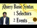 jQuery Basic Syntax Jquery Tutorial