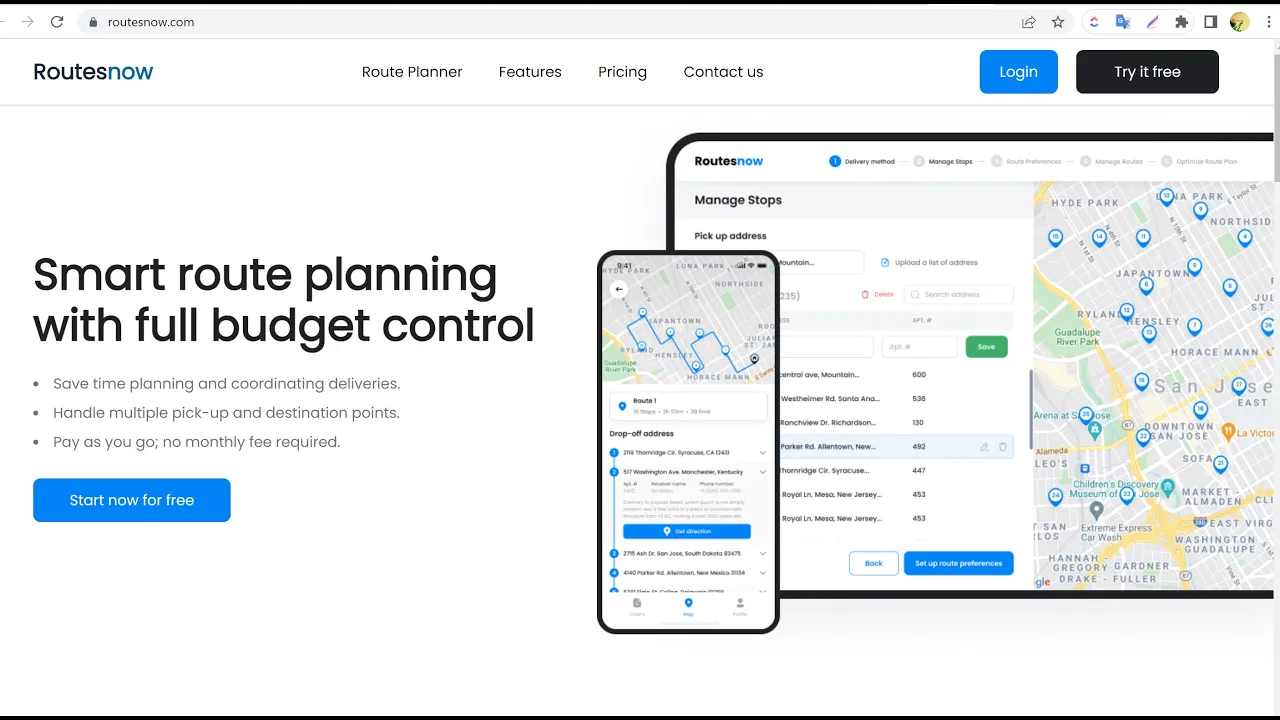 Our Partner RoutesNow Video Tutorial & integration with Senpex API to simply Last Mile Deliveries