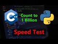 C vs Python Speed Comparison Test