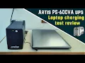 Artis 600 VA UPS Personal Computers Desktop PCs Laptops Wifi Unboxing Review 2021