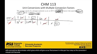 Unit Conversions with Multiple Conversion Factors