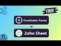 Integrating Forminator Forms with Zoho Sheet Step-by-Step Tutorial Bit Integrations