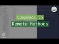 LoopBack io Remote Methods on Models