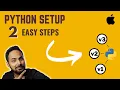 How to setup multiple versions of Python on MacOS