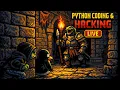 PYTHON CODING HACKING LIVE Hacker101 Cryptohack Vulnyx Fuser