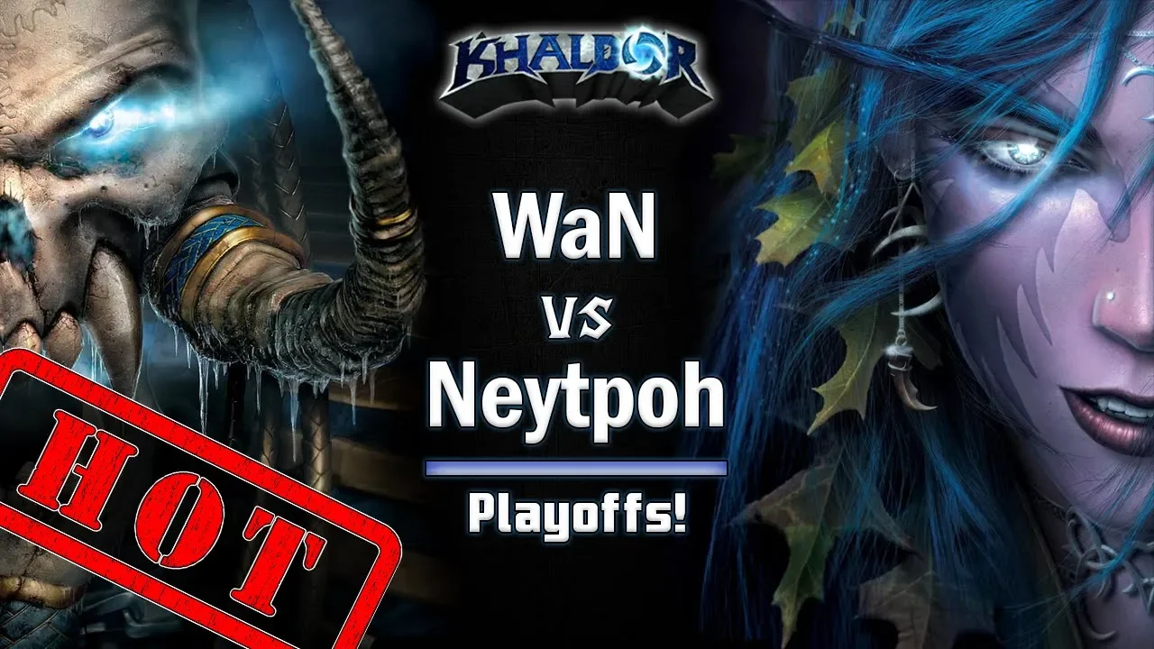 ► WarCraft 3: WaN (UD) vs. Neytpoh (NE) - Endgame Gear Masters Playoffs