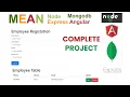 Building a Full Stack CRUD App with Node js Angular MongoDB