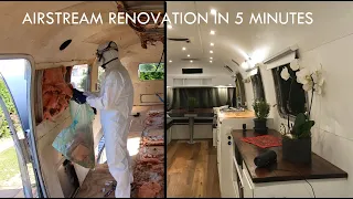 Airstream Renovation in 5 minutes – pinkrambutan