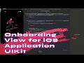iOS App Onboarding Creating a Captivating Experience with UIKit Dark Light Themes Tutorial