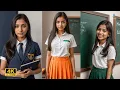 Download Lagu Uncover 4K AI Art Lookbook: Indian School Girls Uniform