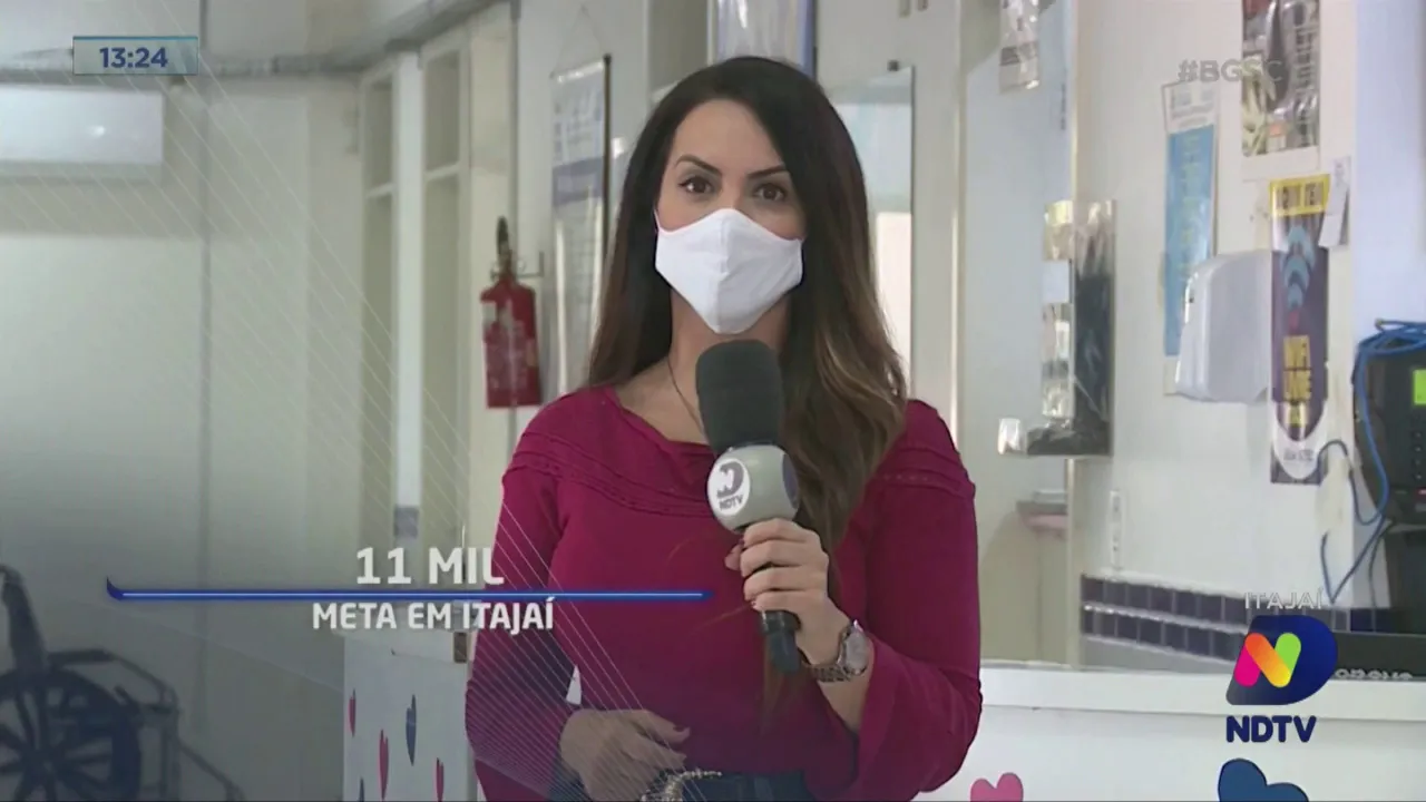 Itajaí ainda não atingiu a meta de imunização contra a Poliomielite