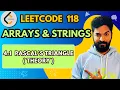 118 1 Pascal s Triangle Theory Array And String Playlist