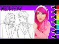 Coloring Wednesday and Enid Coloring Page Ohuhu Art Markers