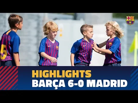 Download MP3 [HIGHLIGHTS] Barça U10 A 6-0 Real Madrid