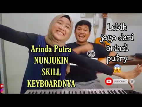 Download MP3 WOWWW ternyata ARINDA PUTRA kakak arindi bisa bermain skill keyboard juga