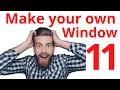 Make your own Window 11 using HTML CSS JAVA SCRIPT Hindi Trick