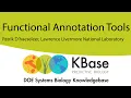 Functional Annotation Tools - Webinar