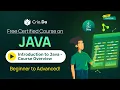 Introduction to Java Programming Master Java Basics OOP Advanced Topics - Episode 1