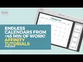 Create Endless Calendars from One Template Affinity Publisher