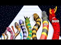 SNAKE EVOLVE SURVIVAL MISSION Snake Run 3D - Snake Evolution ASMR Satisfying Gameplay