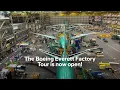 The Boeing Everett Factory Tour is now open