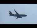 Southwest Airlines Boeing 737-7H4 WN1334 N297WN landing to ISP Airport over my house from MIA