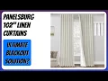 REVIEW 2026 PANELSBURG 102 Linen Curtains Features