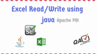 Read write excel sheet data in Java using Apache POI