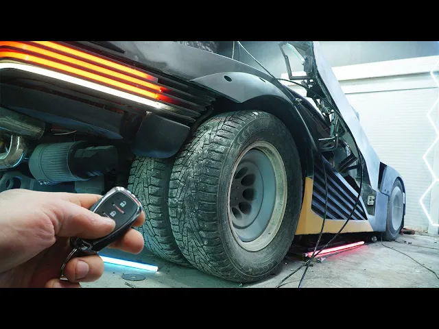 Пневматика и дистанционное управление для Quadra V-Tech из Cyberpunk 2077. Часть 32