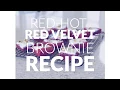 Red Hot Red Velvet Brownies - Recipe With Tawnie Kroll from Kroll s Korner
