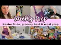 TARGET EASTER FINDS GROCERY HAUL MEAL PREP PRODUCTIVE WEEKLY PREP MOM OF 4