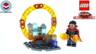 LEGO Marvel Doctor Strange's Interdimensional Portal Speed Build #30652