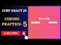 App Coding Practice 5 REACT JS NxtWave CCBP 4 0