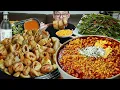 Download Lagu 신메뉴인가요🤔? 마늘불닭볶음탕면과 쫄깃한 🔥불맛입힌 막창에 반주 먹방 Pork intestine MUKBANG