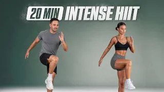 20 Min Weight Loss Workout at Home - ALL STANDING - Full Body Cardio HIIT (No Equipment)