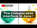 The Comparable Interface in Java Emran Code Box