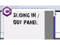 C Sliding Panel