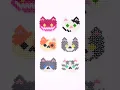 Cat Perler Beads