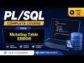 75 - Mutating Table Error in PLSQL