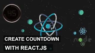 How To Create A Simple Countdown Timer with React js Tip For React - React Made Simple