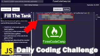 JavaScript Daily Code Challenge 25 - FreeCodeCamp