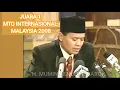 Lagu juara 1 mtq internasional 2008 di malaysia | mumin aenu mubarok