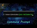 Java compile and run with command prompt