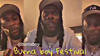 burna boy says the 