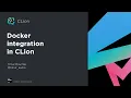 Docker integration in CLion